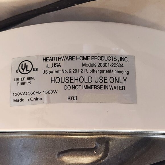 Nuwave Infrared Cooking System Replacement Power Head Motor‎ 20301-20304 TESTED - Picture 5 of 5